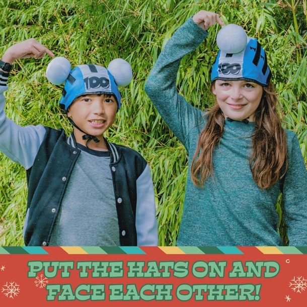 Snowball Toss Game - Holiday, Christmas, Winter