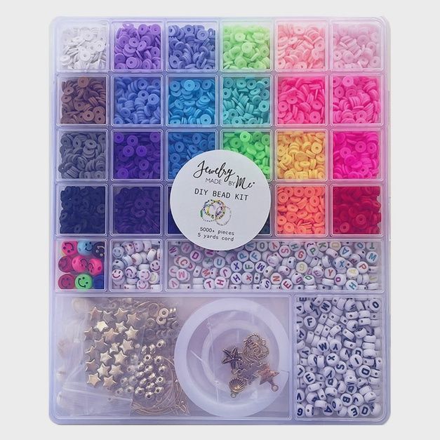 Mega Alphabets &amp; Heishi Box Diy Bead Kit