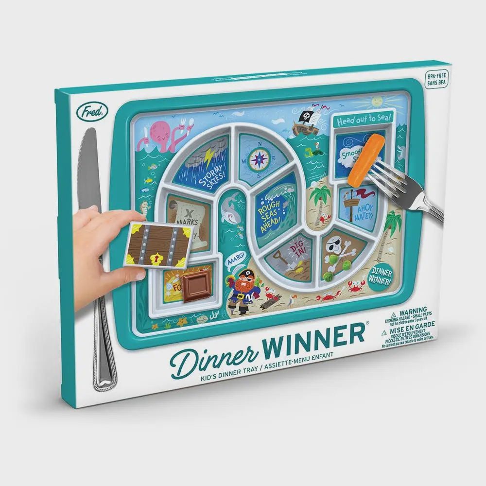 Dinner Winner - Pirate - Kids Tray / Plate