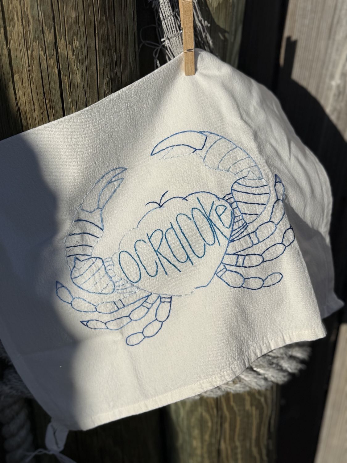 Blue Crab Towel