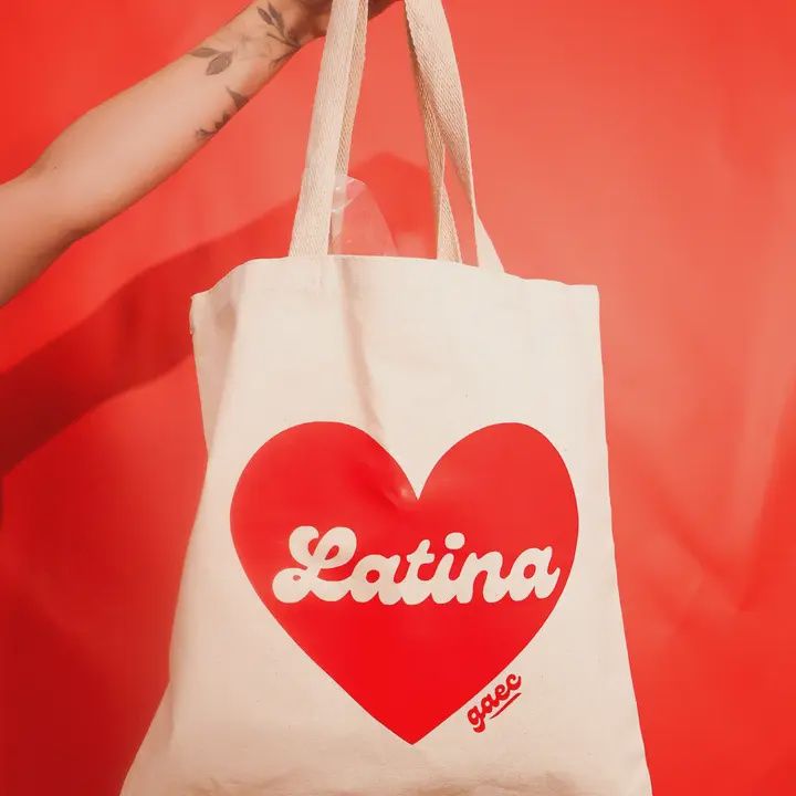 "Latina" Heavy Duty Tote Bag