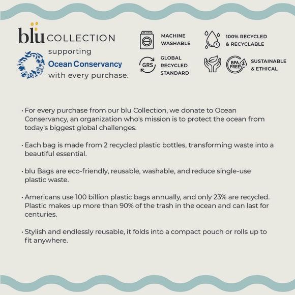 Blu Bag Reusable Shopper Tote