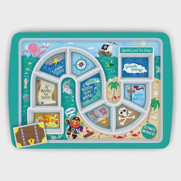 Dinner Winner - Pirate - Kids Tray / Plate