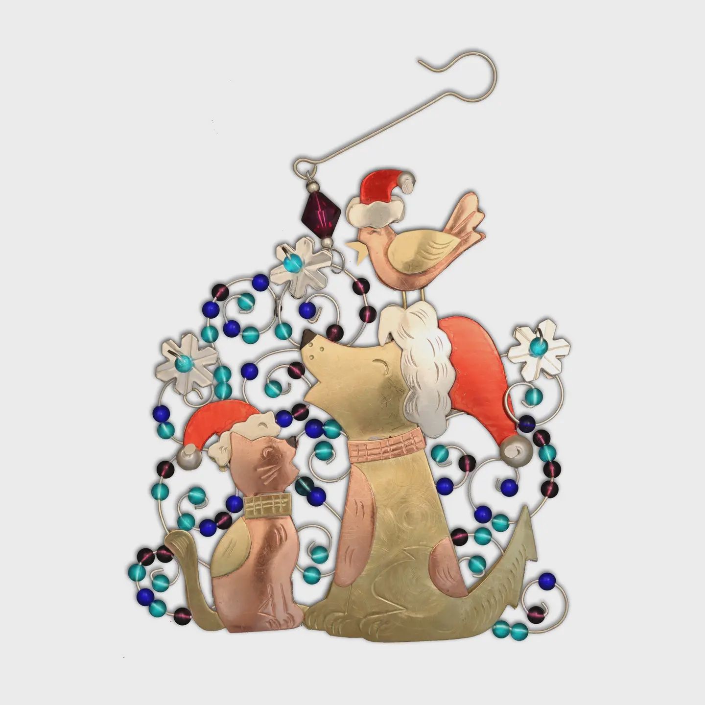 Caroling Pets Ornament