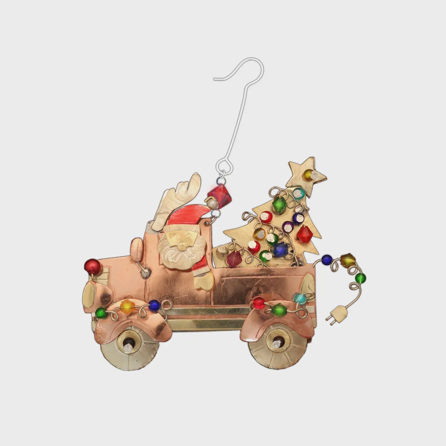 Santa&#39;s Pickup Truck Ornament