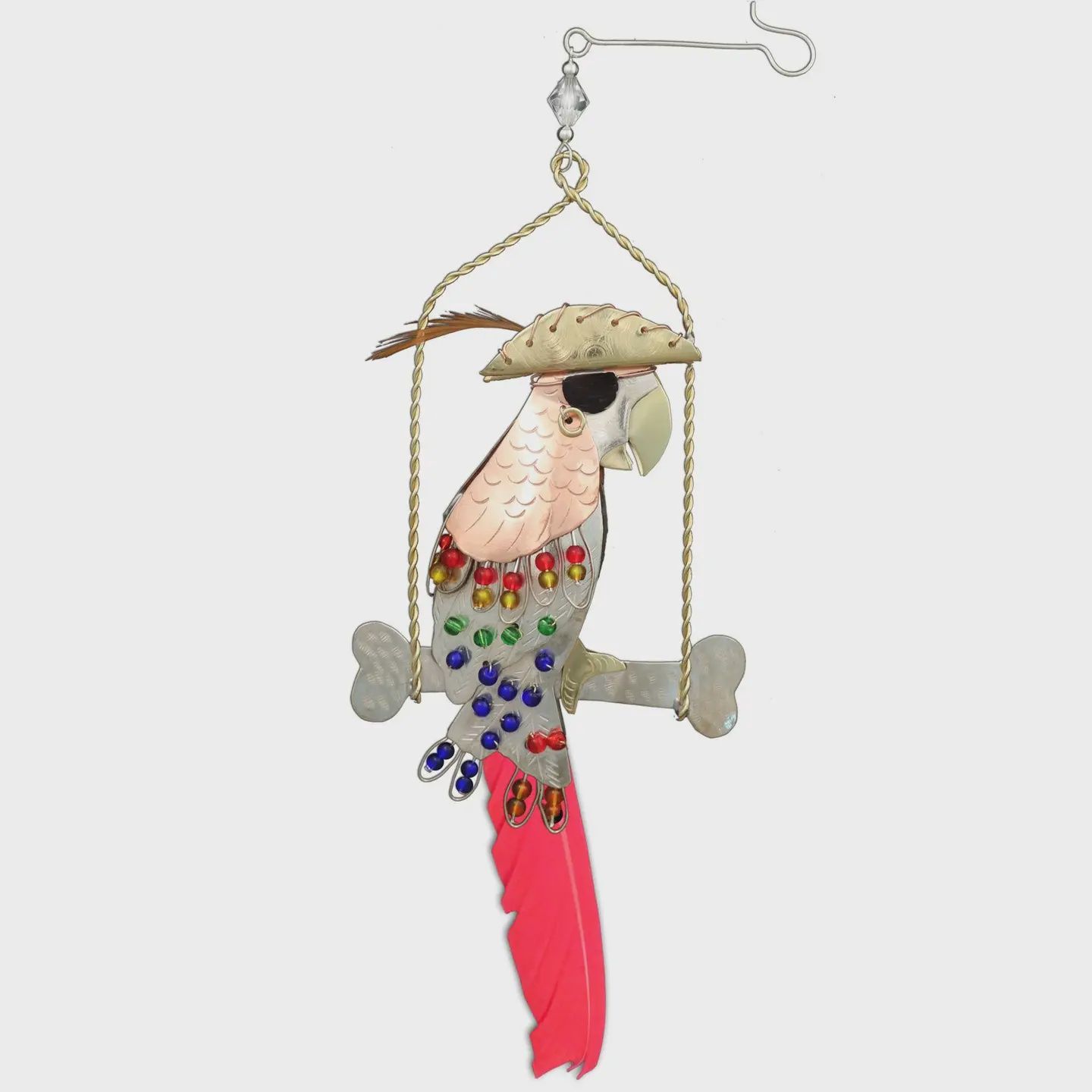 Pirate Parrot Ornament