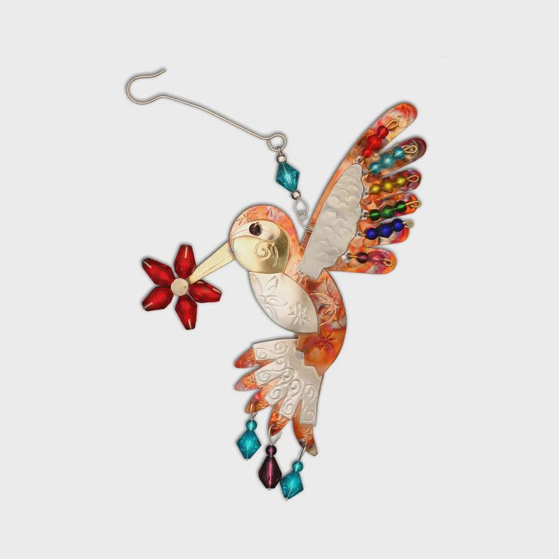 Peaceful Hummingbird Ornament