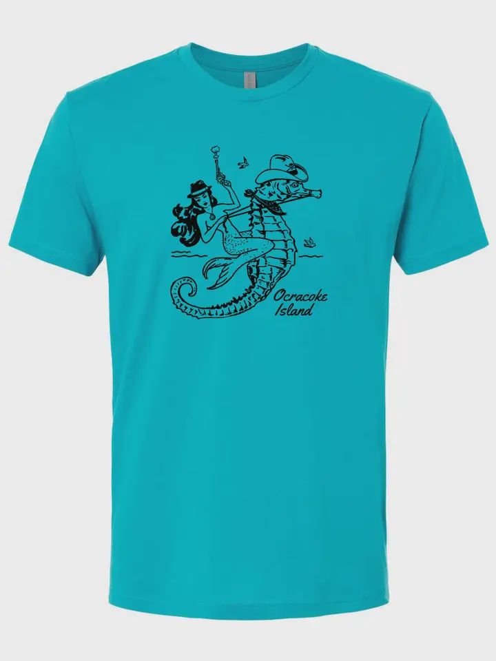Mermaid Shirt Cool Seahorse T-Shirt