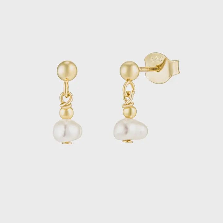 Swamis Studs, Color: Gold
