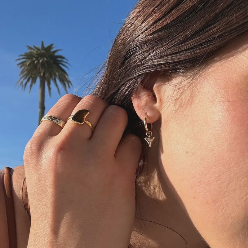 Shark Tooth Hoops