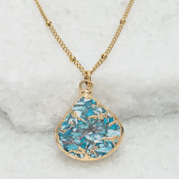 Emperor Stone Blossom Necklace