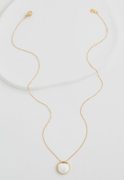 Iris Mother-Of-Pearl Necklace