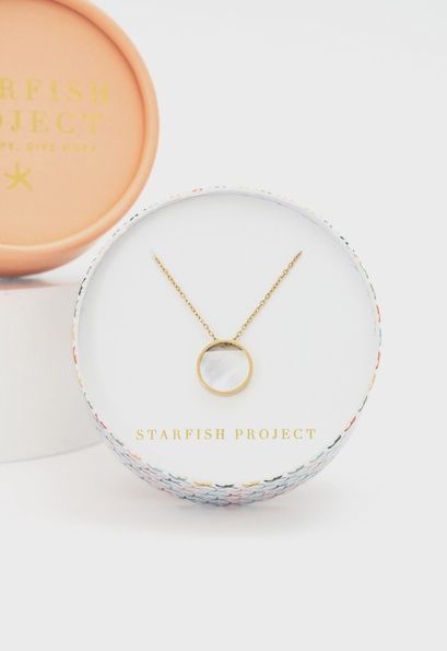 Iris Mother-Of-Pearl Necklace