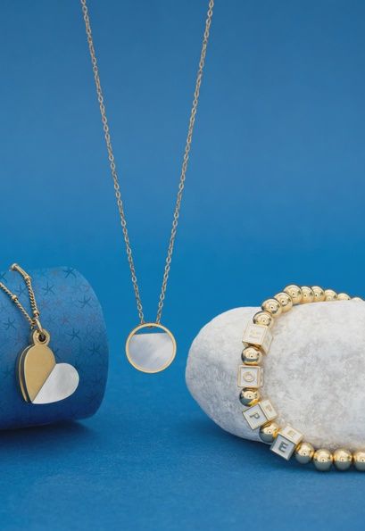 Iris Mother-Of-Pearl Necklace