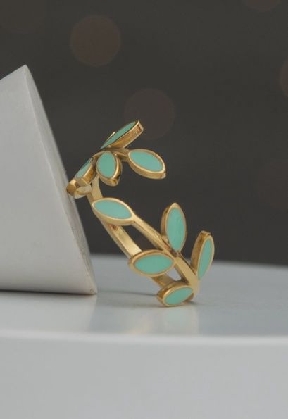 Seeds of Hope Ring in Mint