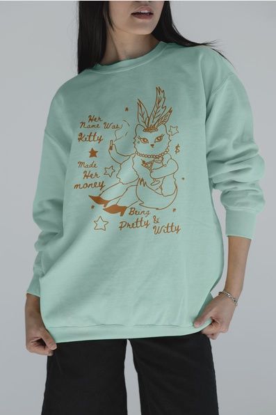 Showgirl Kitty Sweatshirt