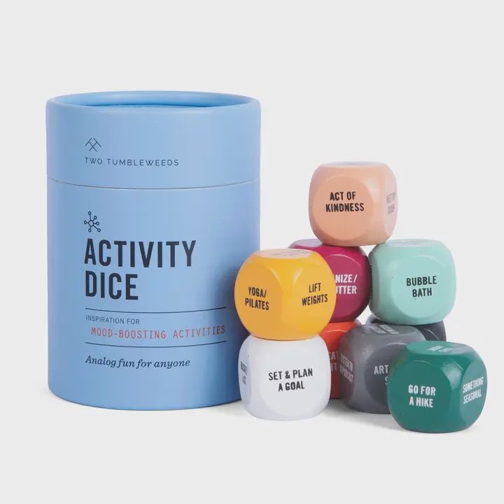 Activity Dice - Inspiration For Mood-Boosting Activities