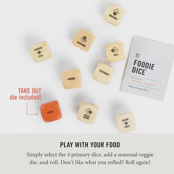 Foodie Dice - Inspiration For Seasonal Dinners