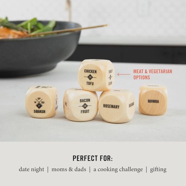 Foodie Dice - Inspiration For Seasonal Dinners