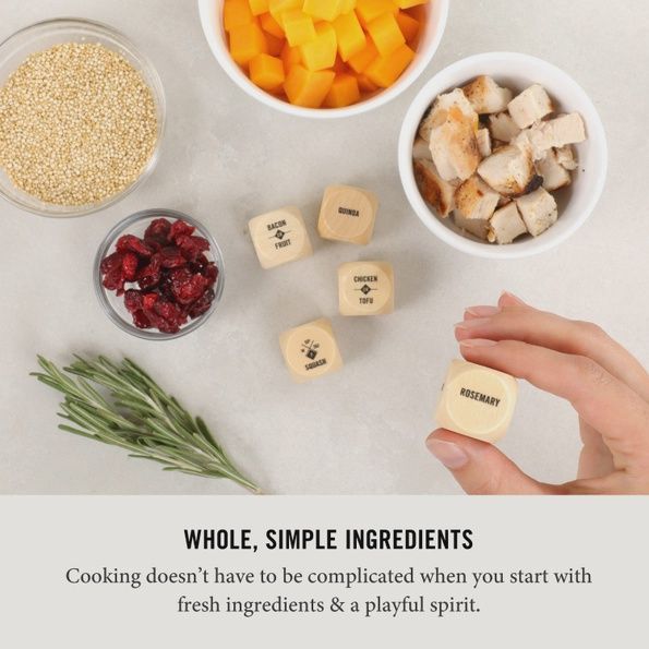 Foodie Dice - Inspiration For Seasonal Dinners