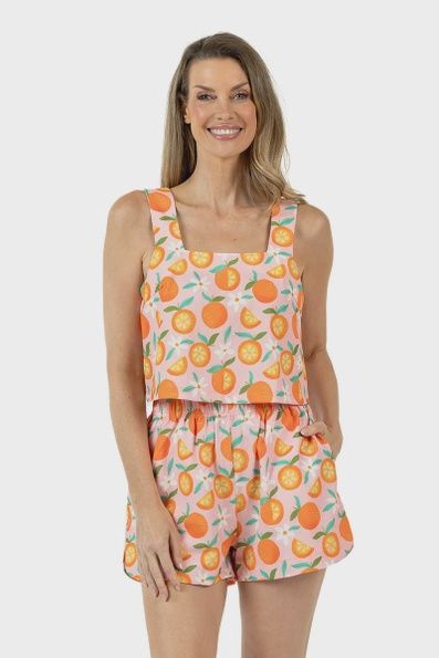Sweet Oranges Short Set