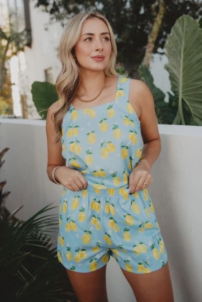 Zesty Lemons Matching Set