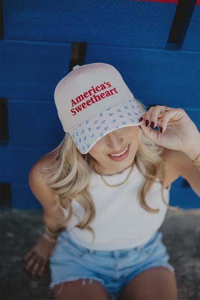 America's Sweetheart Vintage Trucker Hats For Women