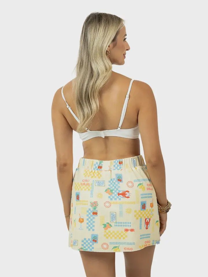 Italian Summer Cover Up Skirt