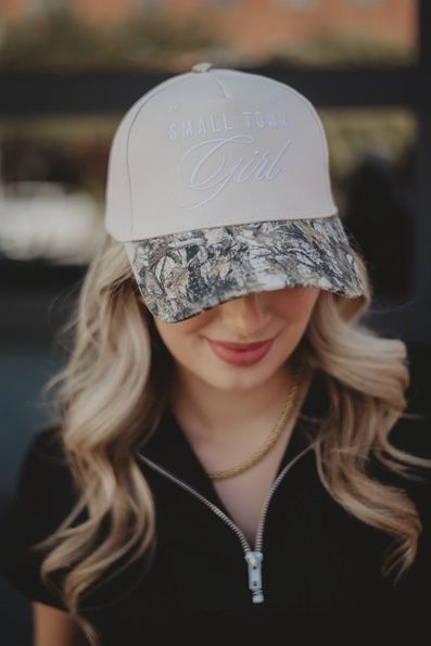 Small Town Girl Trucker  Vintage Hat