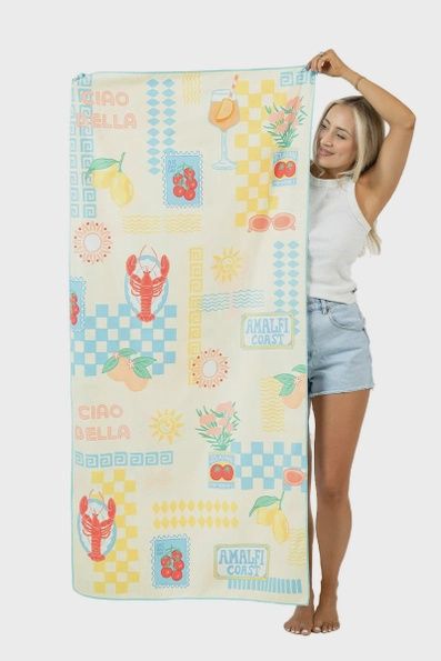 Italian Summer Reversible Microfiber Towel