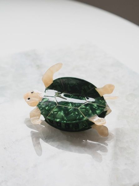 Eco Friendly Turtle Hair Clip, Large