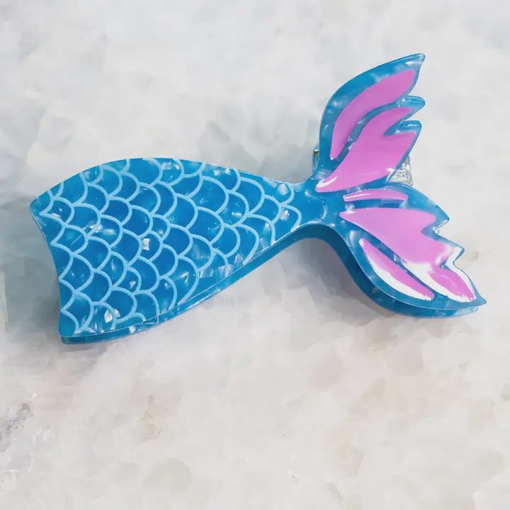 Eco Friendly Mermaid Tails Hair Clip