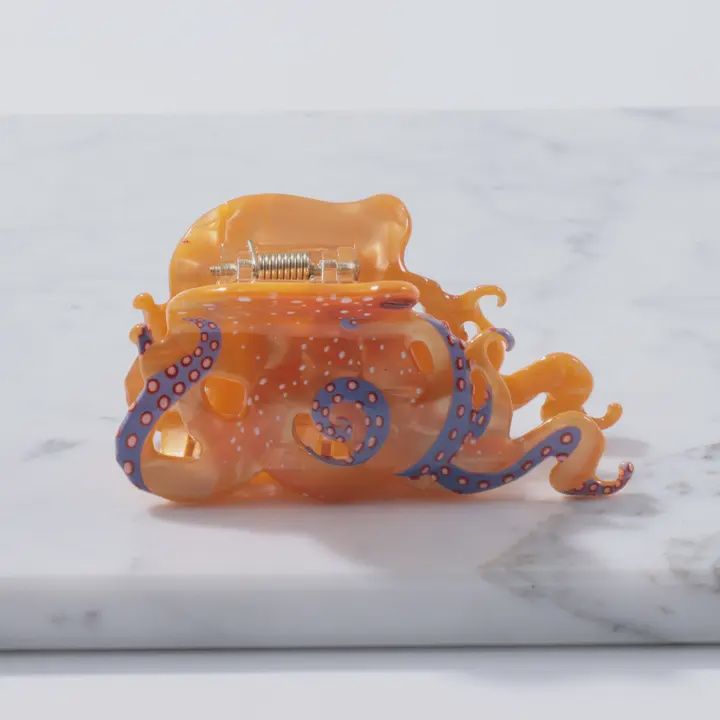 Eco-Friendly Olli Octopus Medium Hair Clip