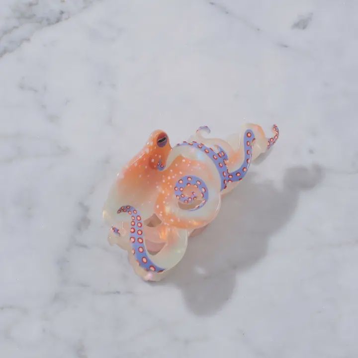 Eco-Friendly Olli Octopus Medium Hair Clip