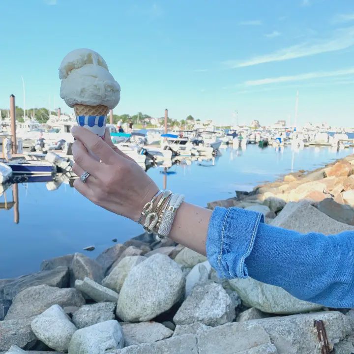 Tremont - Ivory/Metallic Gold - Nautical Rope Bracelet