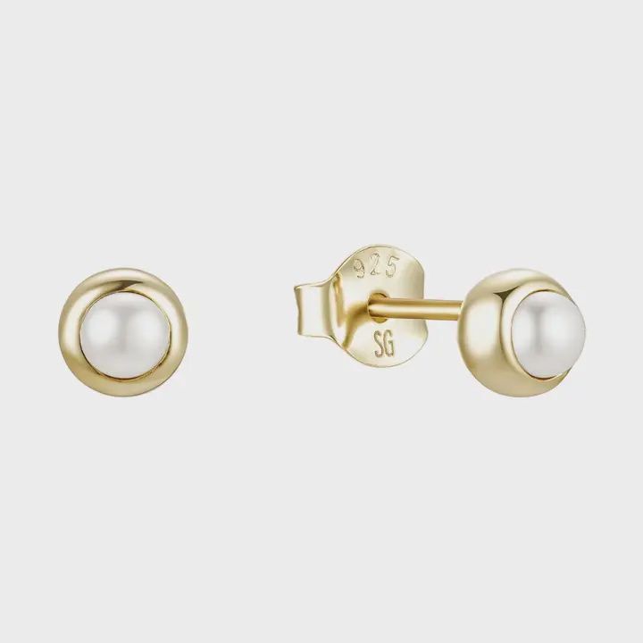 So Stoked Pearl Studs