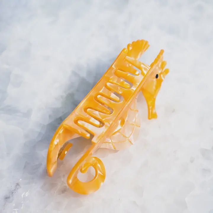 Eco Friendly Seahorse Hair Clip, Large