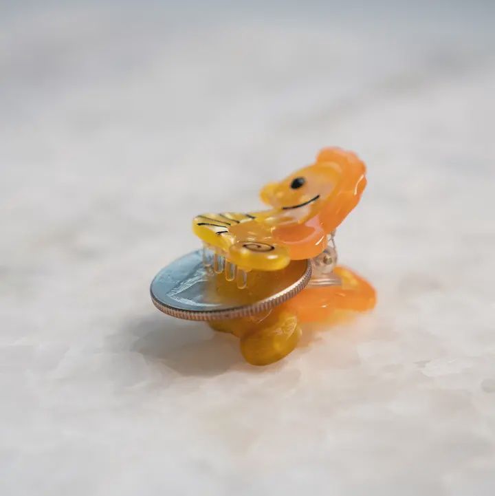 Eco Friendly Seahorse Hair Clip, Mini
