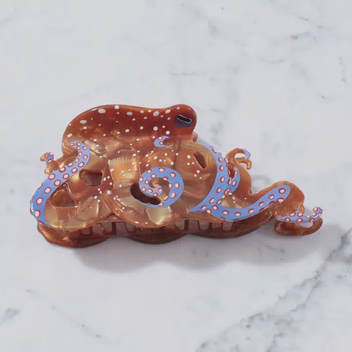 Eco-Friendly Olli Octopus Large Hair Clip