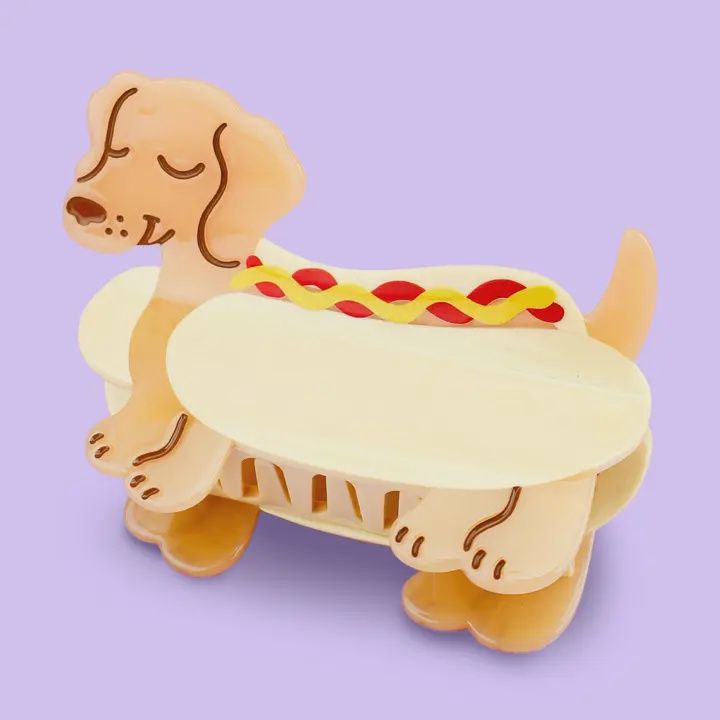 Hot Dog Hair Claw