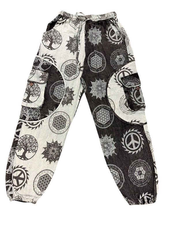 Cotton Tree of Life Peace Pant R26069