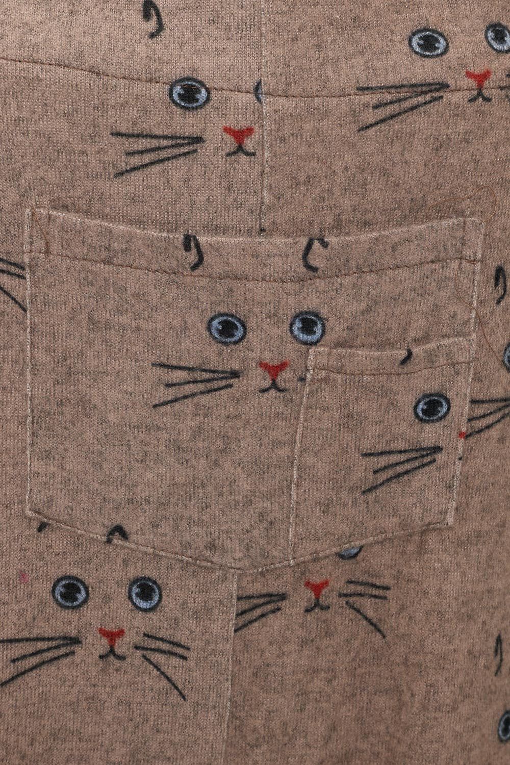 CAT WHISKERS PRINT OVERALLS