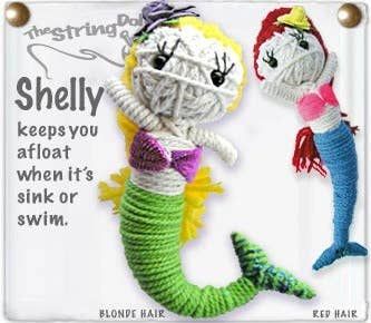 Shelly the Mermaid Keychain