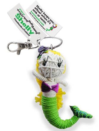 Shelly the Mermaid Keychain