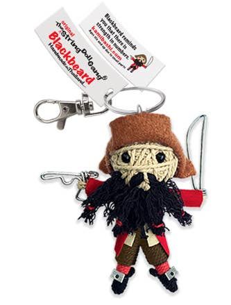 Blackbeard Doll Keychain