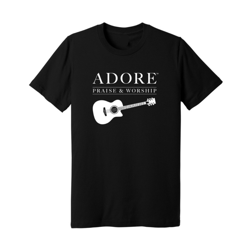 Adore Praise & Worship Guitar T-shirt