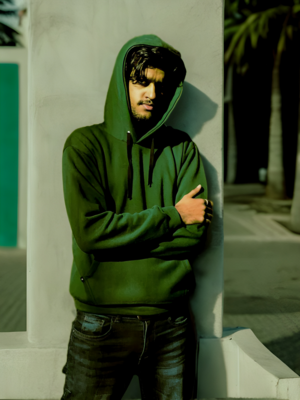 Emerald Elegance Hoodie