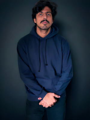 Electric Blue Hoodie