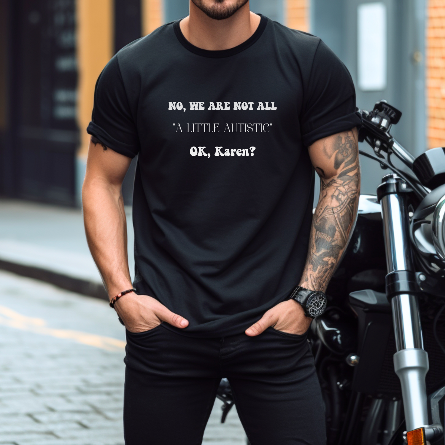 Shirt The Karen - Black