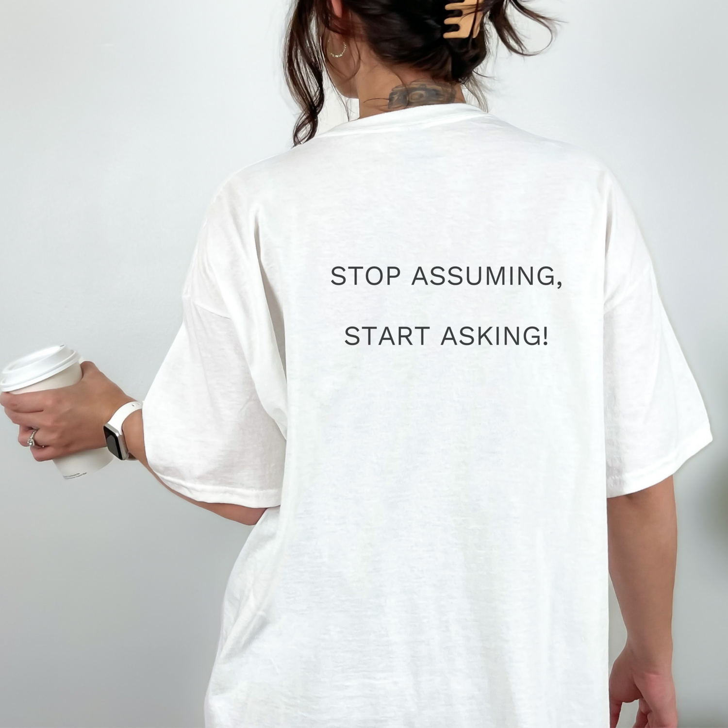 Shirt The Karen - White